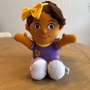 Blippi MEEKAH 14" Doll Plush from Blippi Live! Join the Band Tour